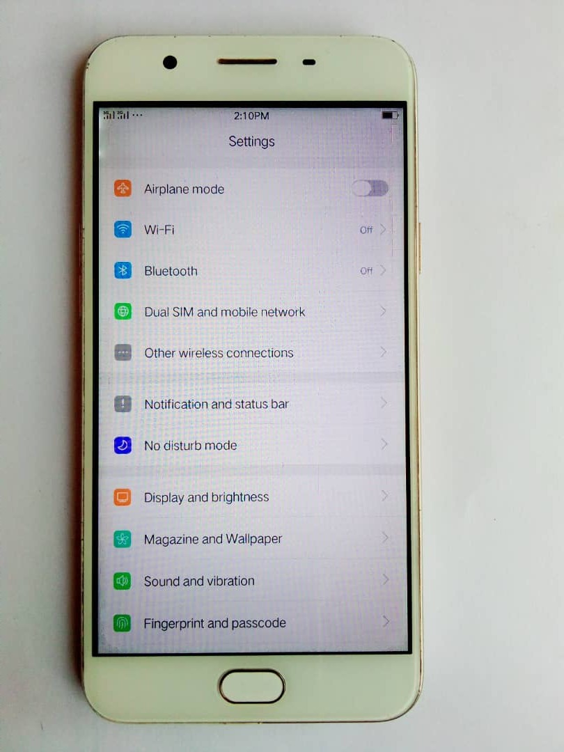 oppo A59m smartphone #1