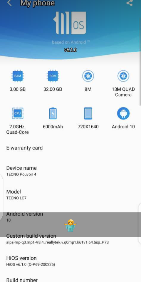 Tecno Pouvoir 4