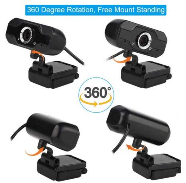1080p Webcam 4K Web Camera with Microphone PC Camera 60fps Webcam Full HD 1080p Web Cam for Computer Web Cam for PC USB Camera