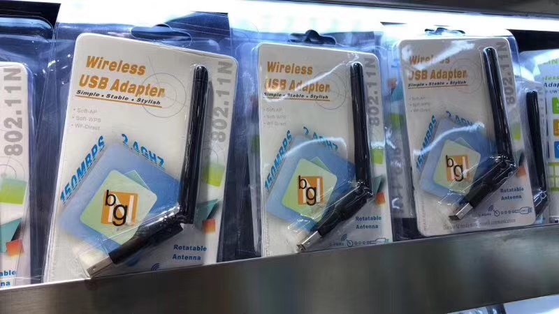 WiFI Adapter Wireless N Adapter WiFi USB with High Gain External Antenna for Windows