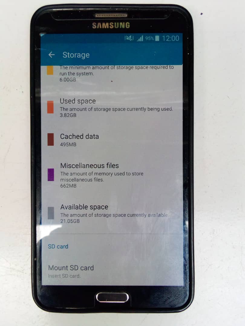 Samsung Galaxie note 3