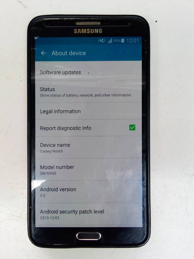 Samsung Galaxie note 3
