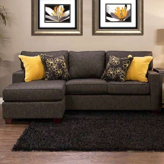 Brown couch