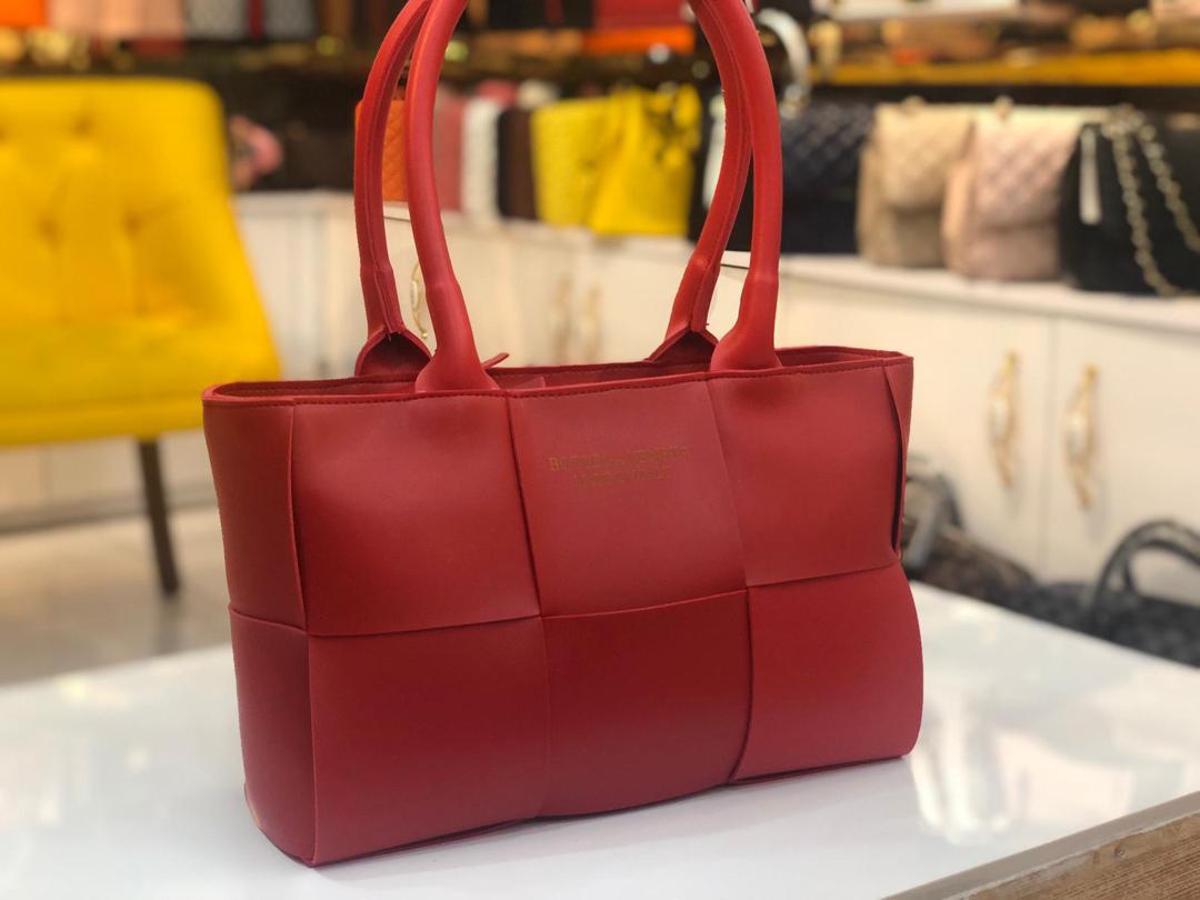 Red women hand bag
