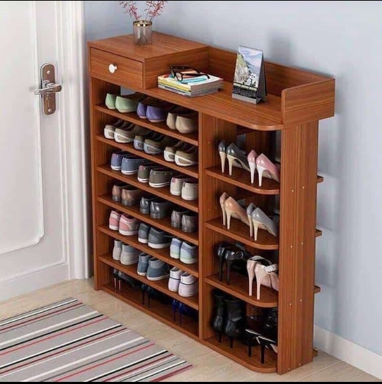 Deluxe shoes rack for organizing your growing collection of footwear