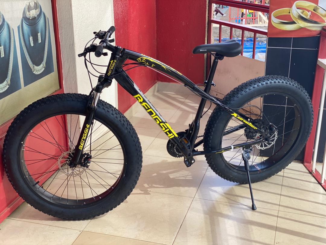 Bengshi Black Fat Tyre Cycle, Best, Wheel Size: 26
