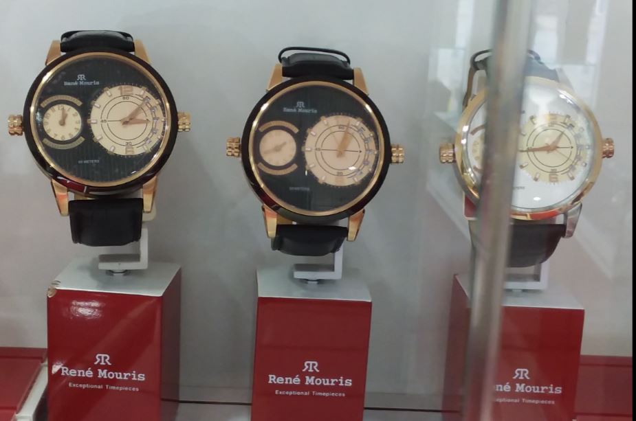  BLACK and WHITE  RENE WATCHES