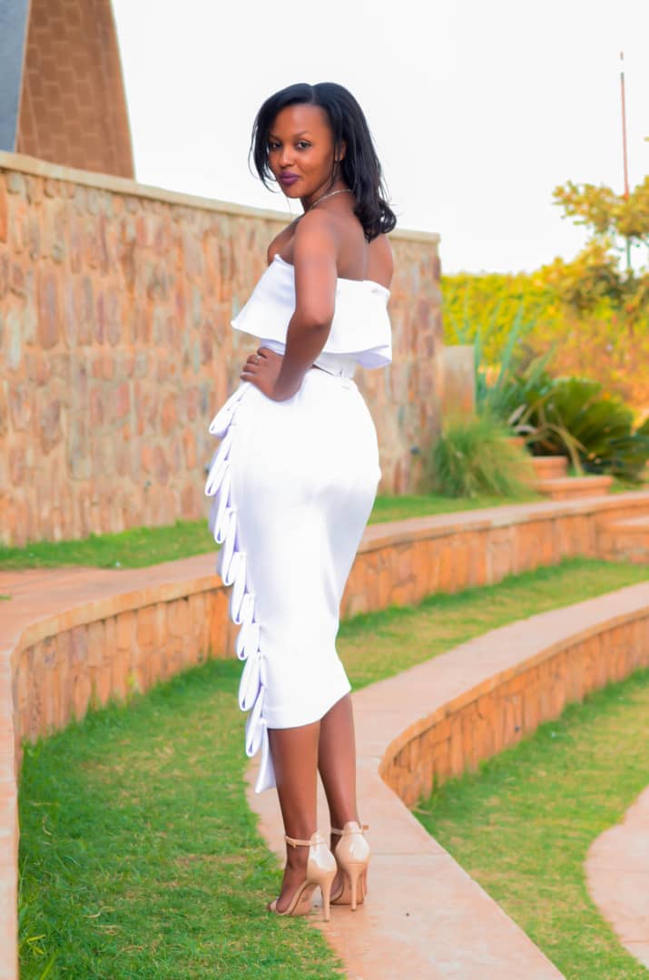 HeartBeat white dress for girls
