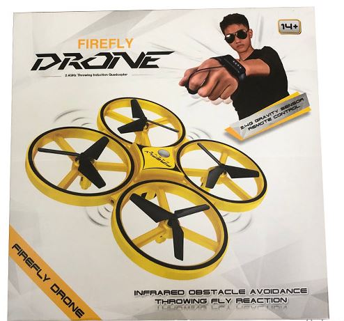 2.4G Firefly Hand Control RC Drone Quadcopter Infrared Throwing Fly