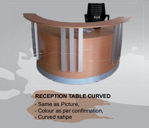 One Person Reception Desk All-Purpose Counter Desk