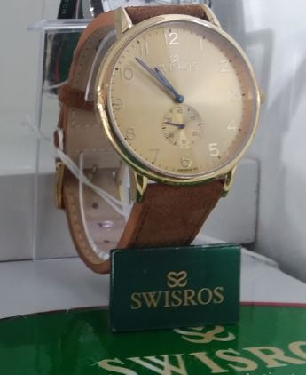 Swisros Dress Watch For Men Analog Leather