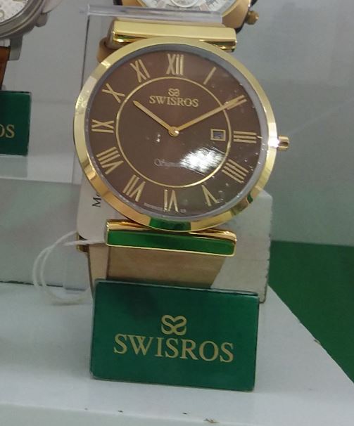 chocolate rounded watch