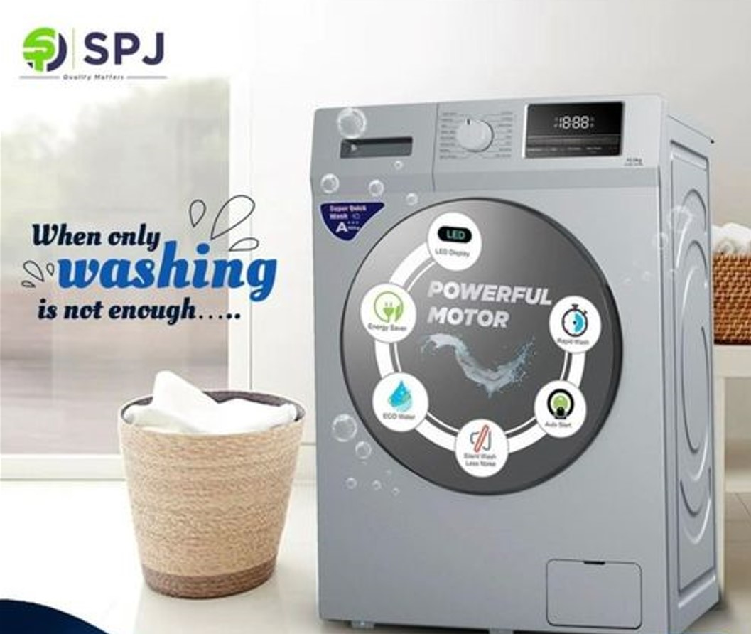 SPJ 6Kg Front Load Fully Automatic Washing Machine